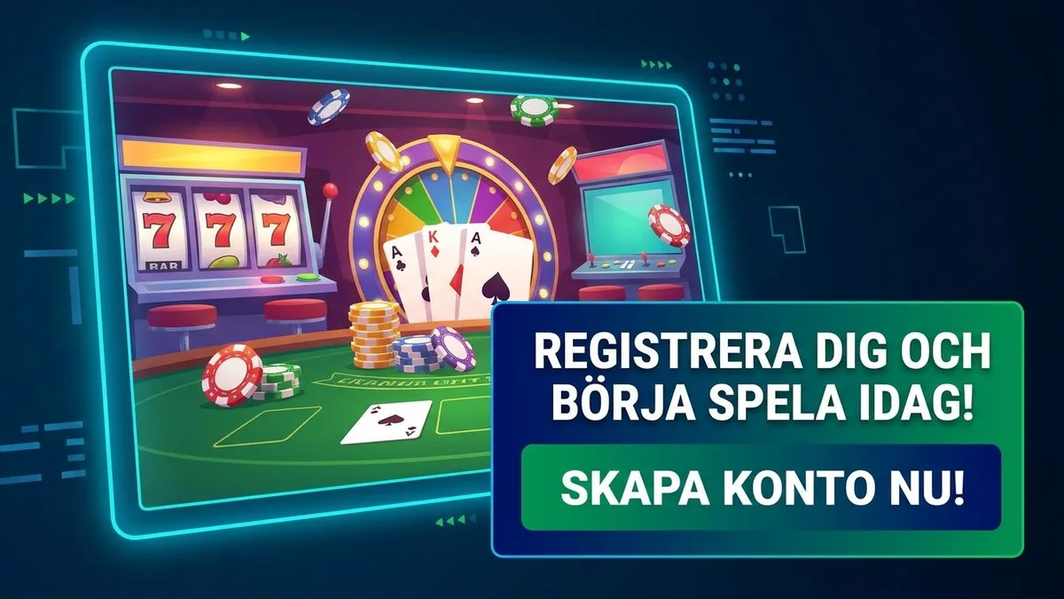 Registrera dig med bonus